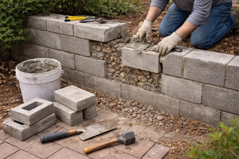 Block Wall Repair in Ormond Beach, FL