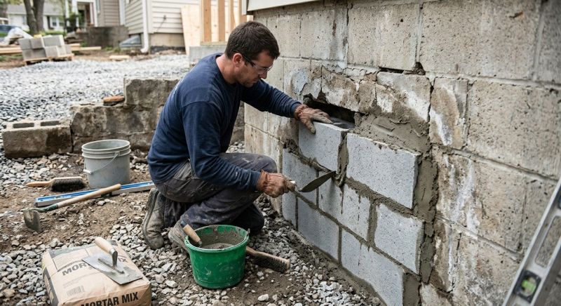 Block Wall Repair in Port Orange, FL
