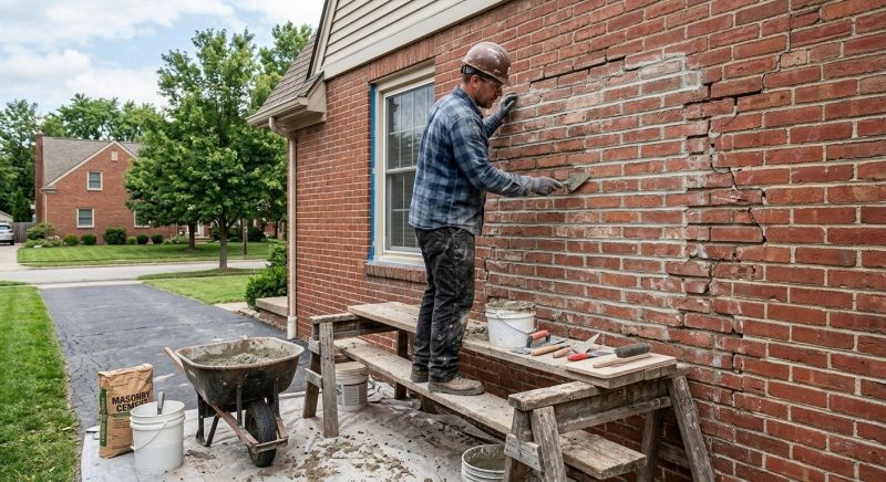 Brick Flatwork Repair in Deland, FL