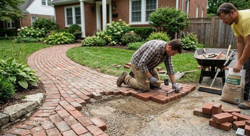 Brick Flatwork Repair in Deltona, FL