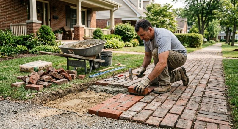Brick Flatwork Repair in Daytona Beach, FL