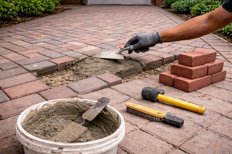 Brick Flatwork Repair in Volusia County, FL