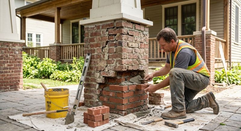 Brick Restoration in Deland, FL