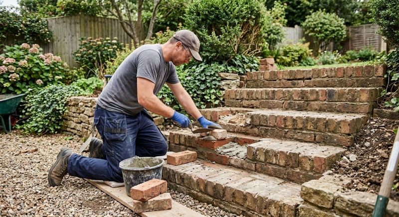 Brick Stairs Repair in Osteen, FL