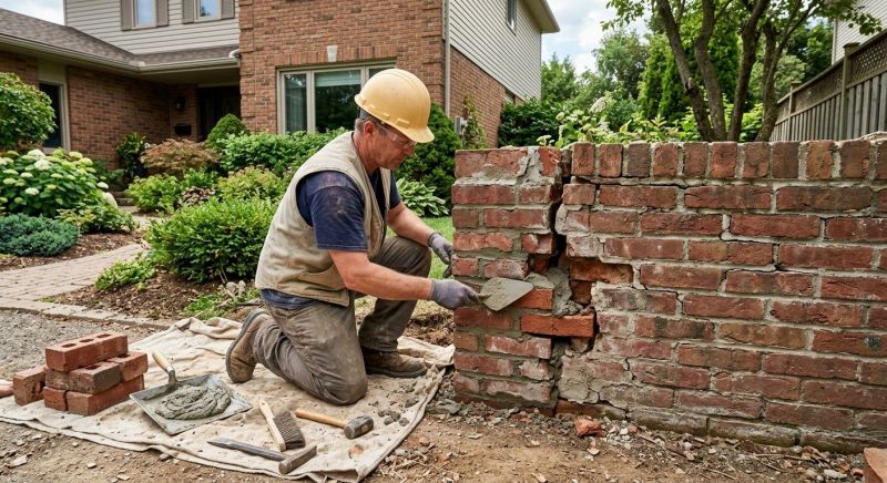 Brick Wall Repair in Deltona, FL