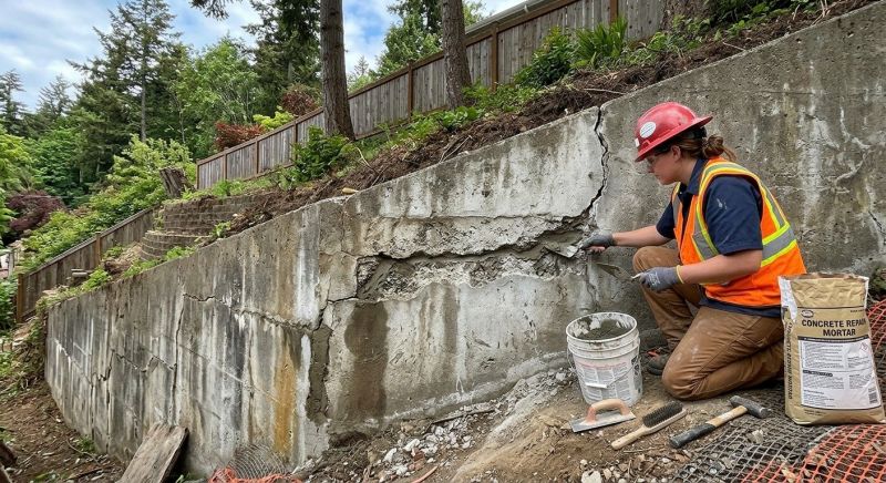 Retaining Wall Repair in Deland, FL