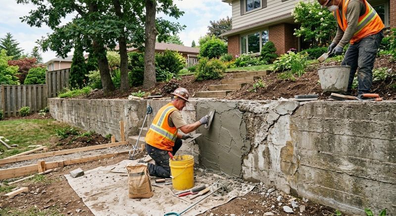 Retaining Wall Repair in Orange City, FL