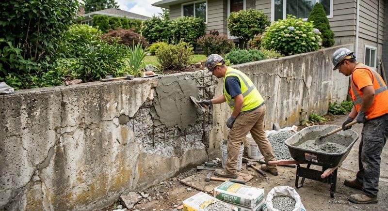 Retaining Wall Repair in Osteen, FL