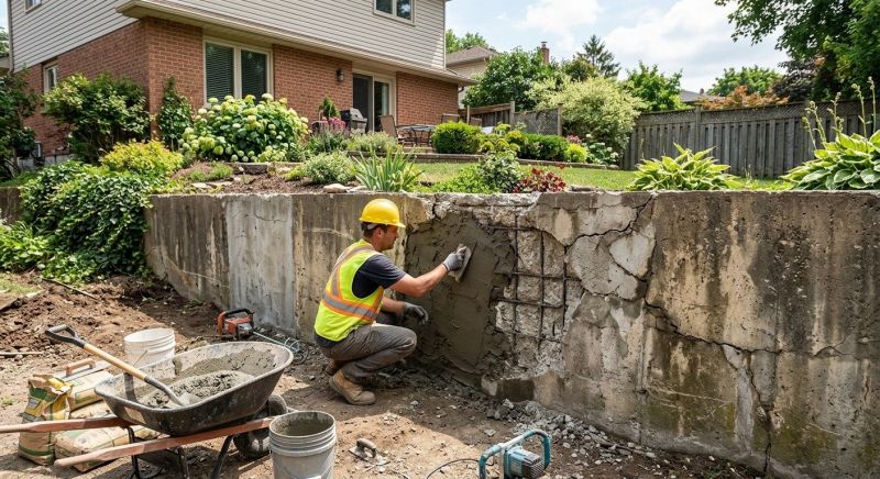Retaining Wall Repair in Port Orange, FL