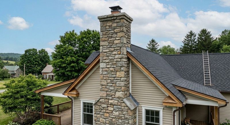Stone Chimney Installation in De Leon Springs, FL