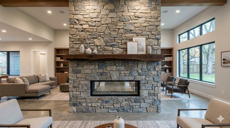 Stone Chimney Installation in De Leon Springs, FL