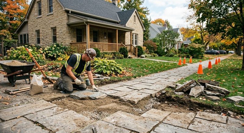 Stone Driveway Repair in Daytona Beach, FL