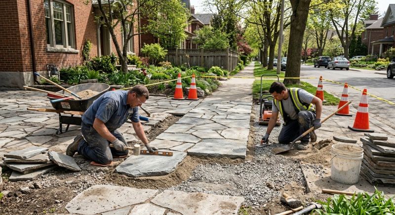 Stone Walkway Repair in Daytona Beach, FL