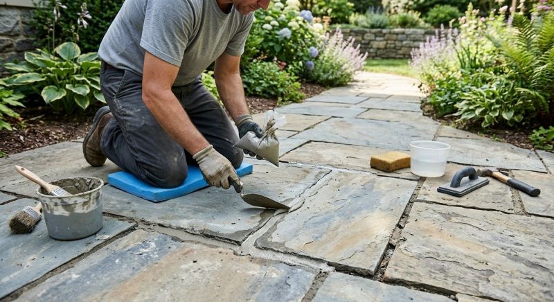 Stone Walkway Repair in Daytona Beach, FL