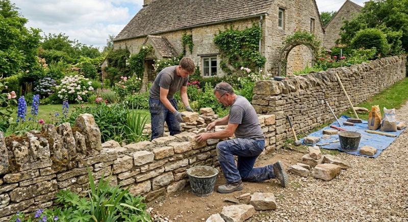 Stone Wall Repair in Osteen, FL